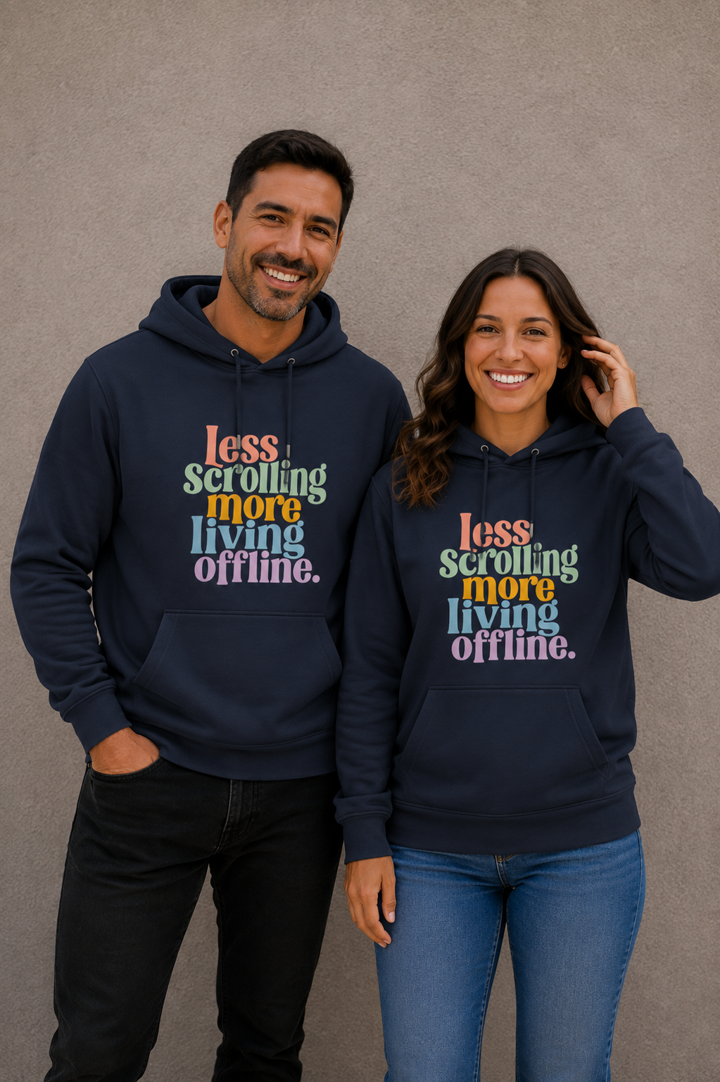 Less Scrolling Unisex Hoodie