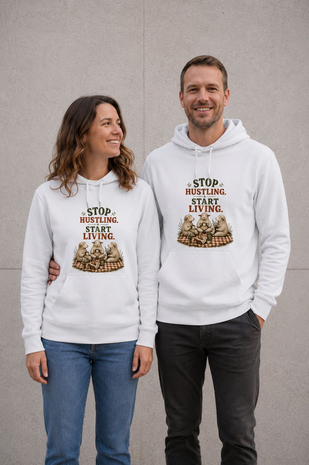 Slow Living Unisex Hoodie