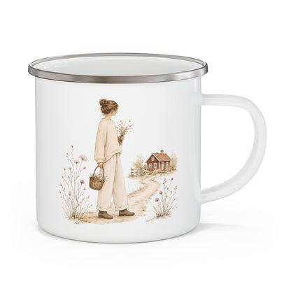 Meadow Nap Enamel Camping Mug