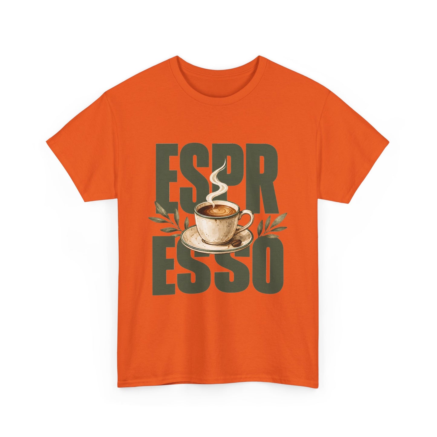 Espresso Coffee Tee — Retro Cup Graphic Coffee Lover T-Shirt