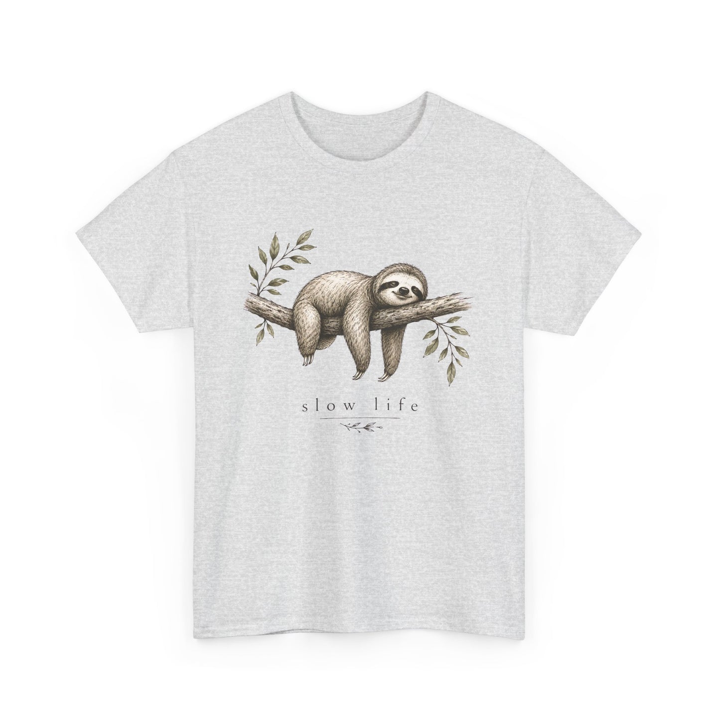 Sloth 'Slow Life' Graphic Tee