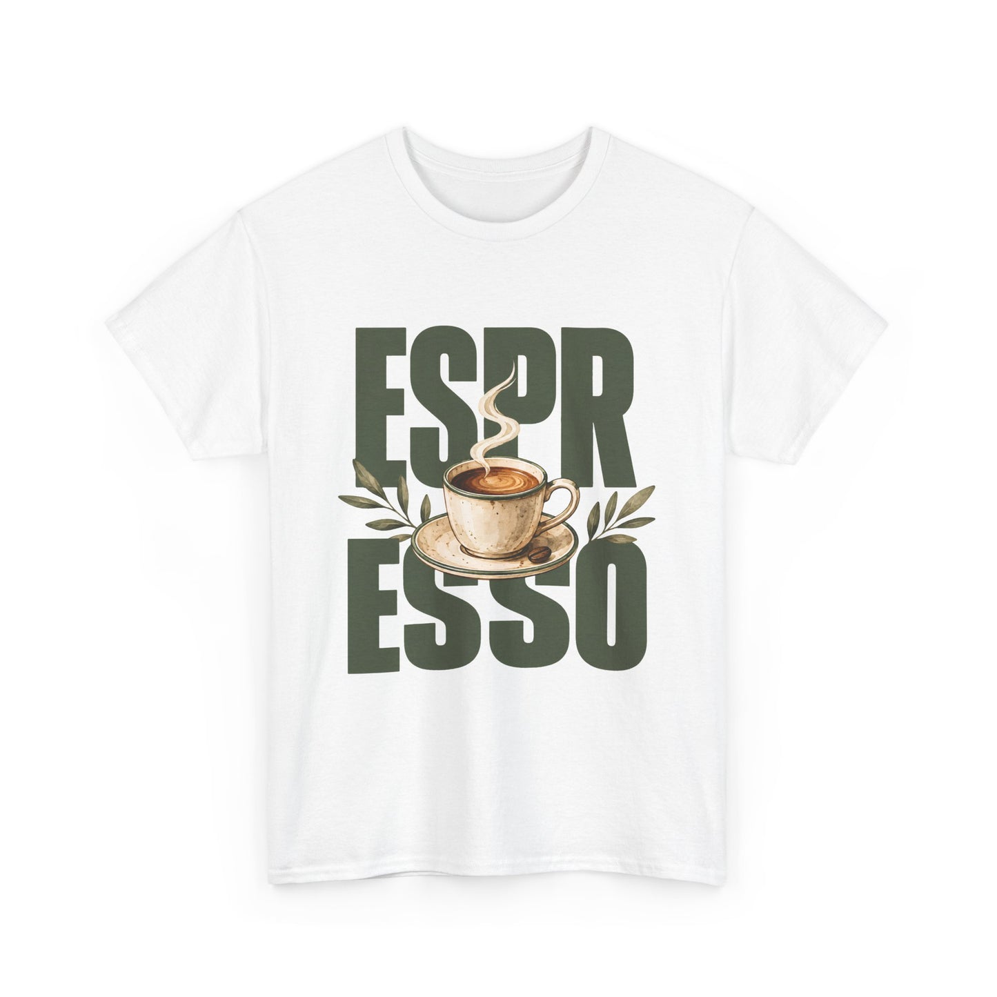 Espresso Coffee Tee — Retro Cup Graphic Coffee Lover T-Shirt