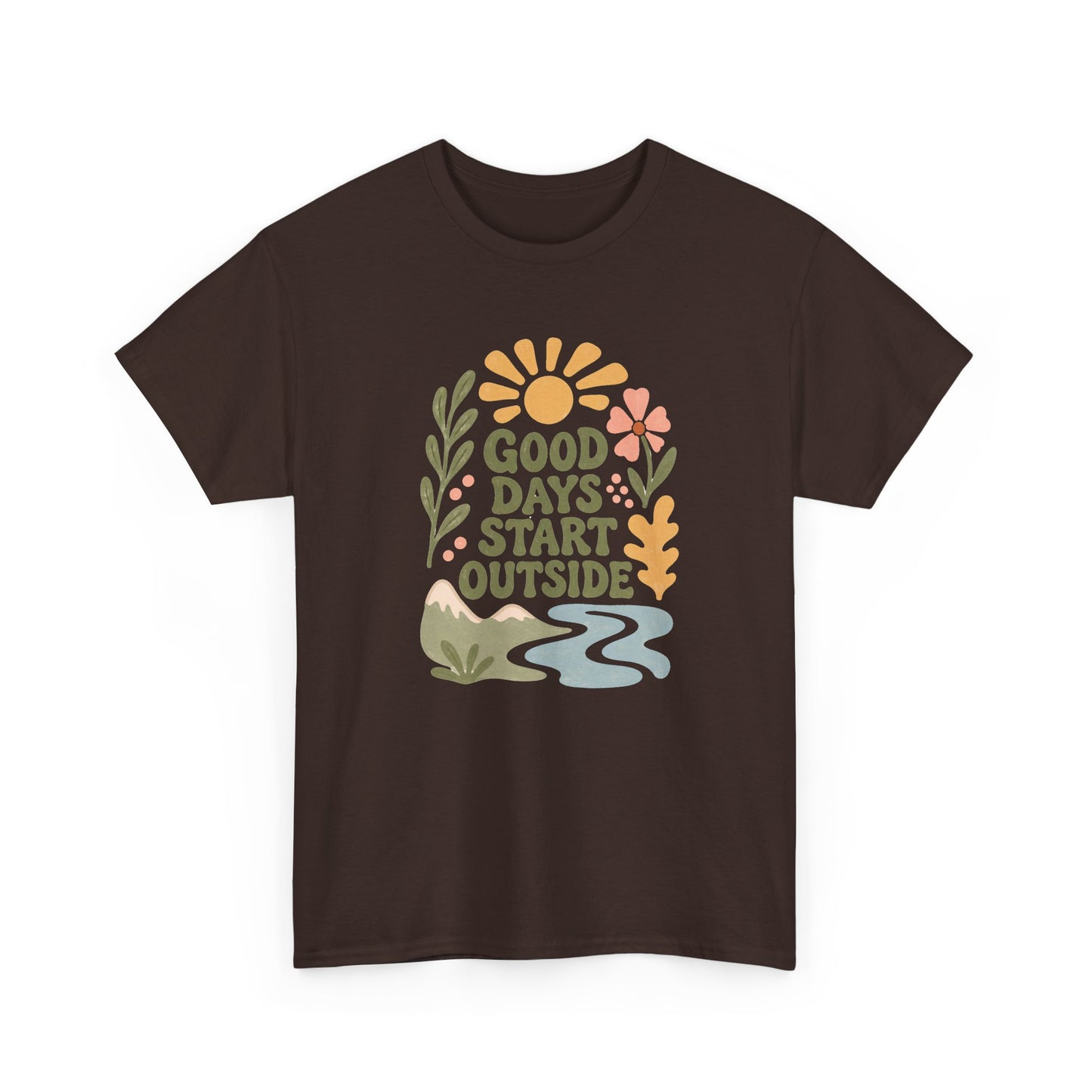 Good Days Start Outside T-Shirt — Nature Graphic Tee