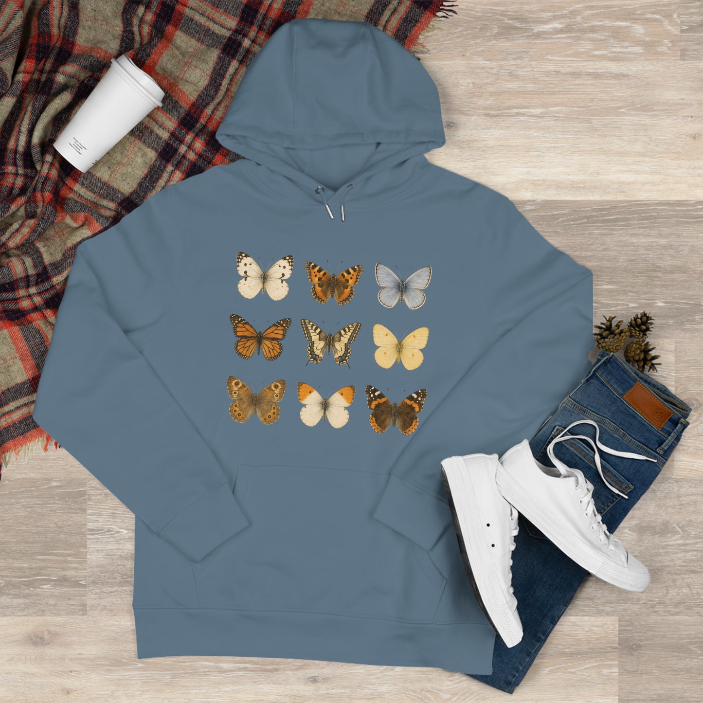 Butterfly Garden Unisex Hoodie