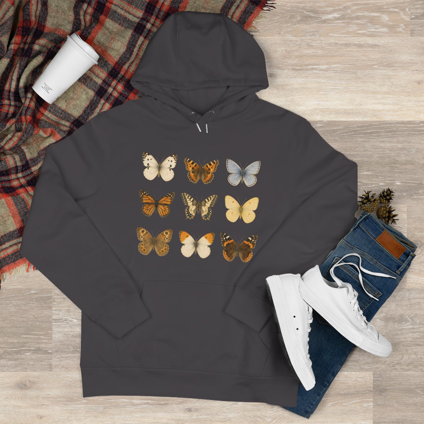Butterfly Garden Unisex Hoodie