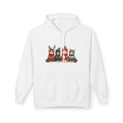 Weihnachtskatzen – Unisex Hoodie