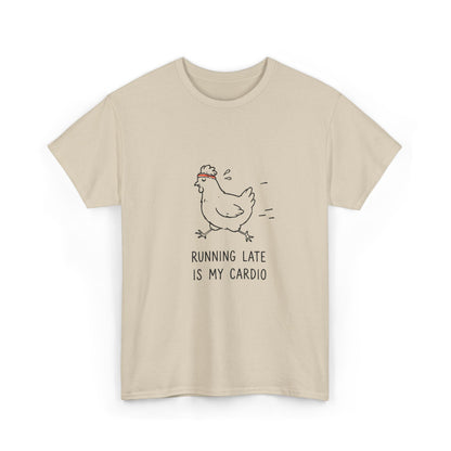Cardio Chicken – Unisex Hühner-T-Shirt