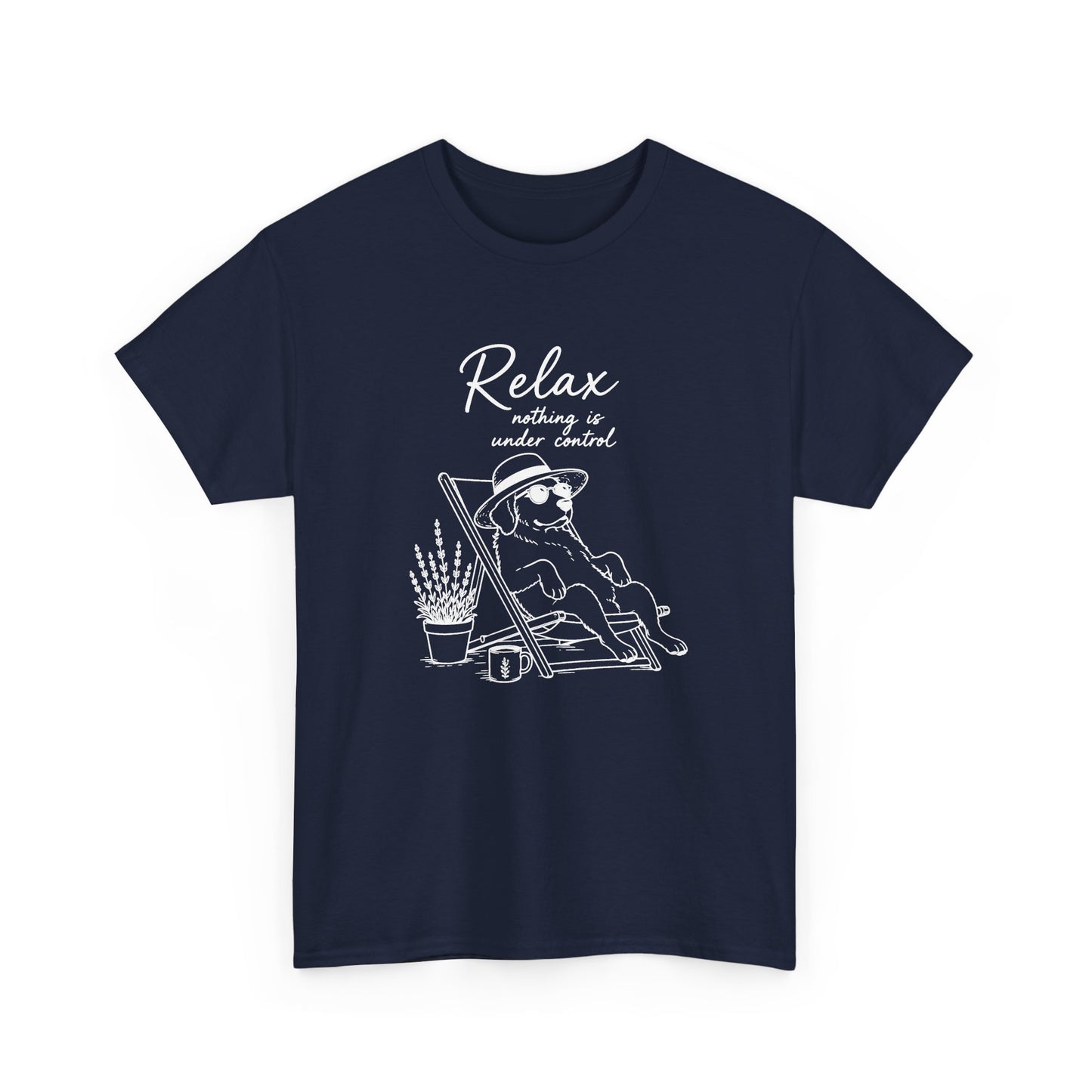 Relax and Unwind Tee — Beach Lounge Graphic T-Shirt
