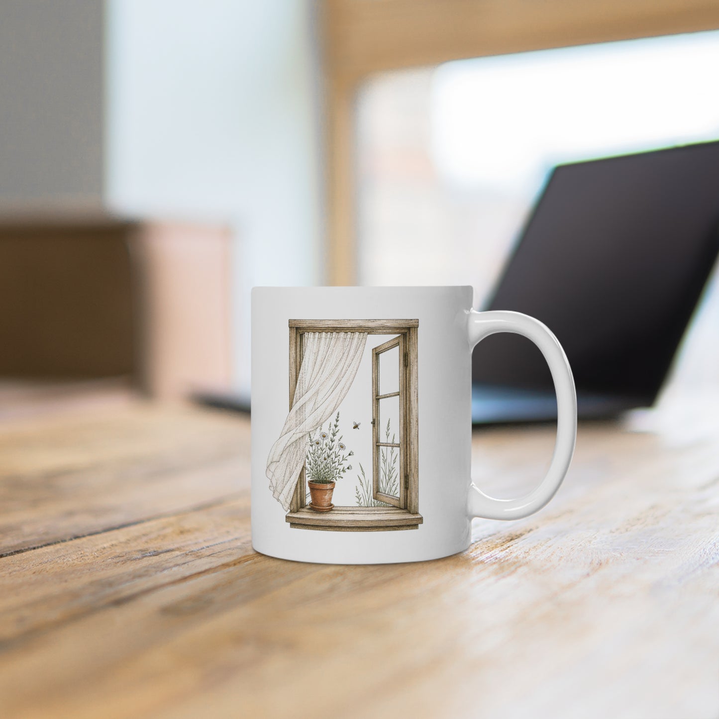 Open Window Ceramic Mug