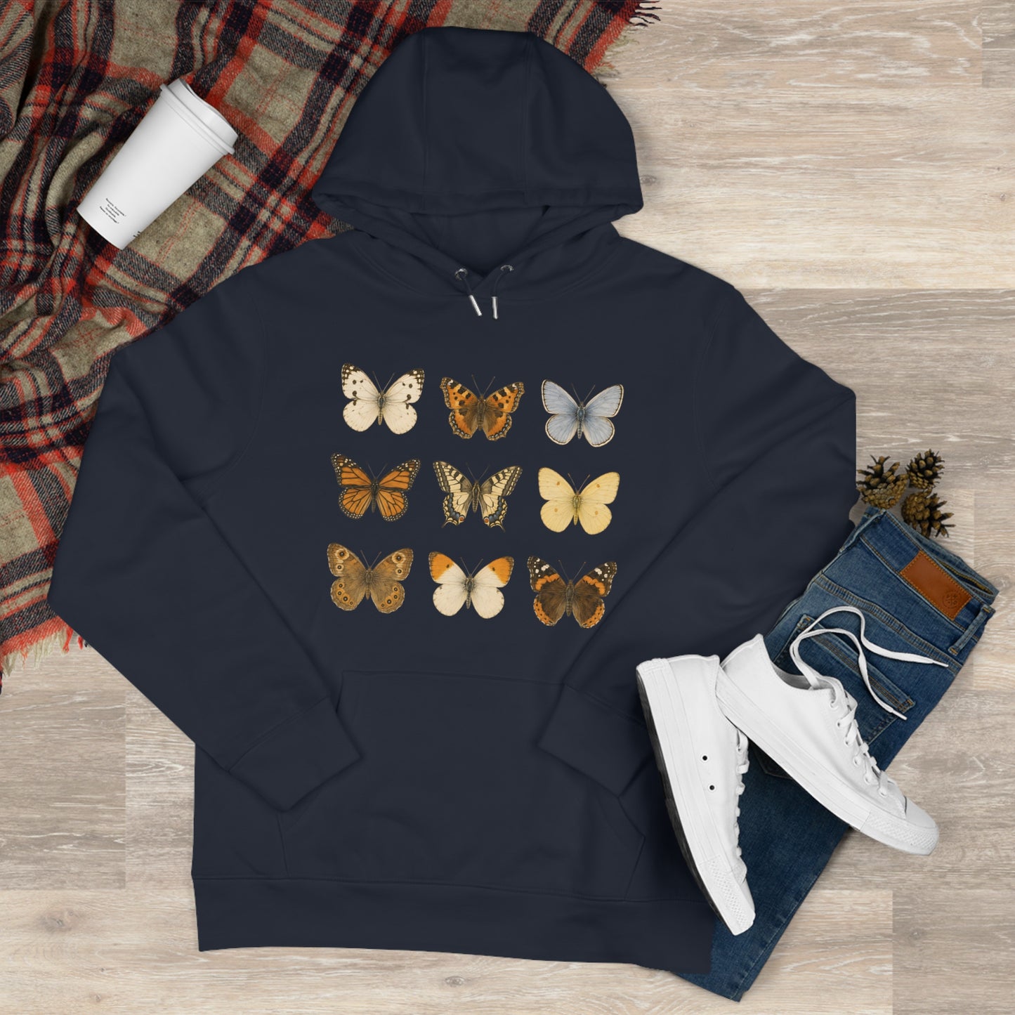 Butterfly Garden Unisex Hoodie