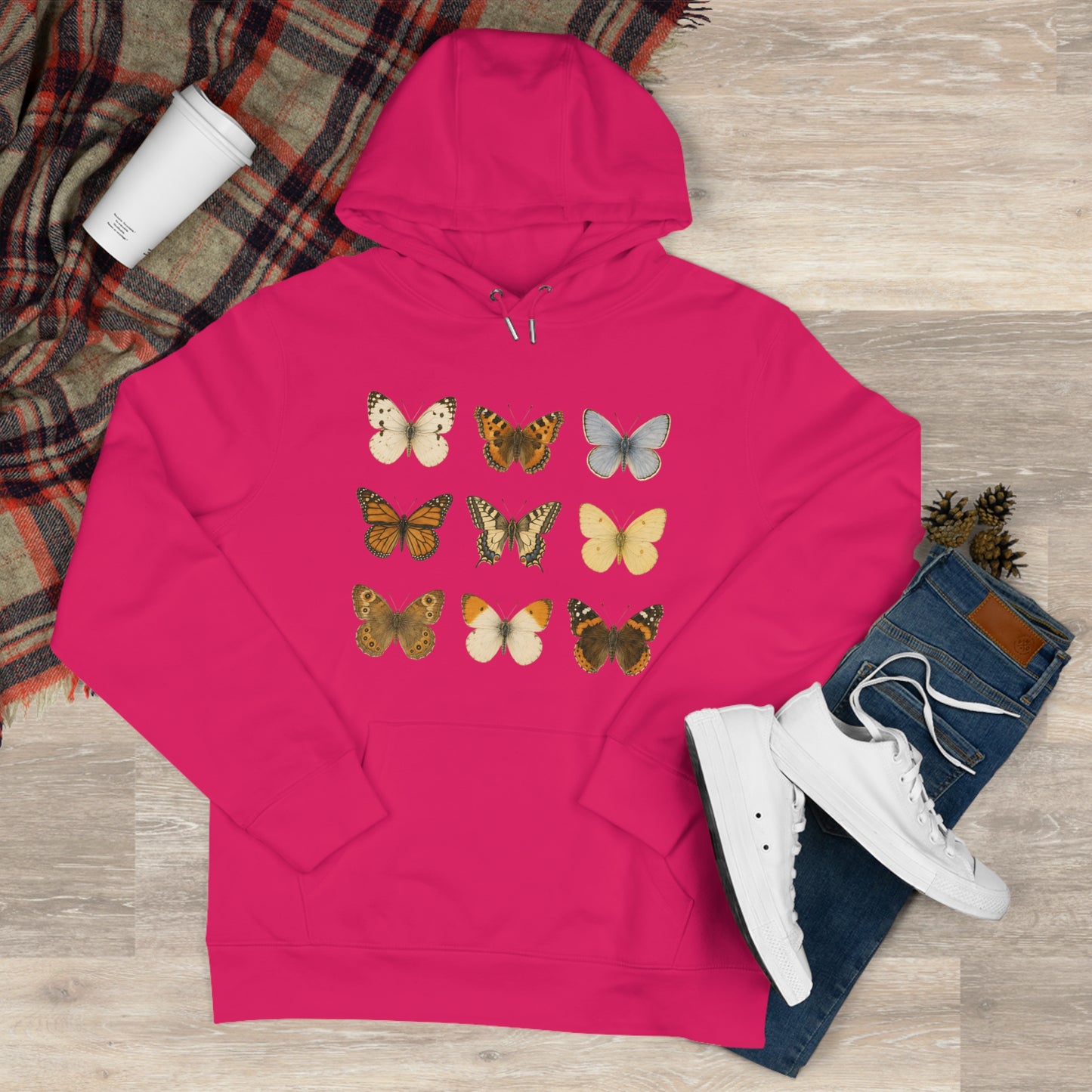 Butterfly Garden Unisex Hoodie