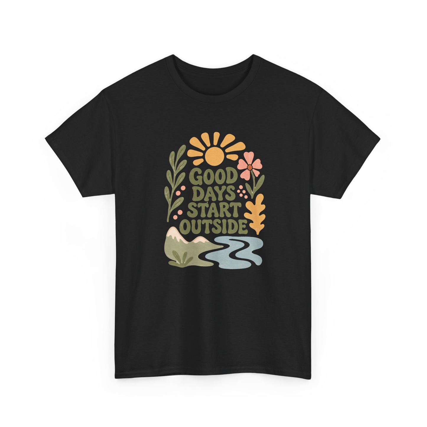 Good Days Start Outside T-Shirt — Nature Graphic Tee