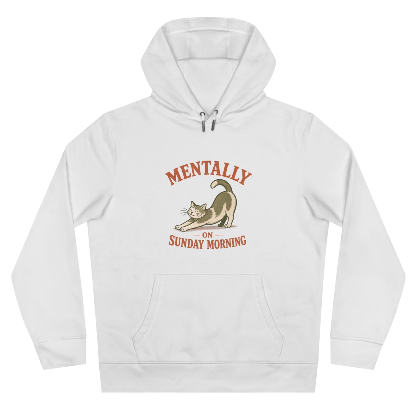 Sunday Cat Unisex Hoodie