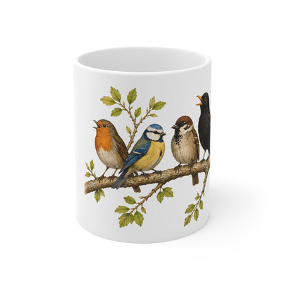 Bird Branch II Ceramic Mug