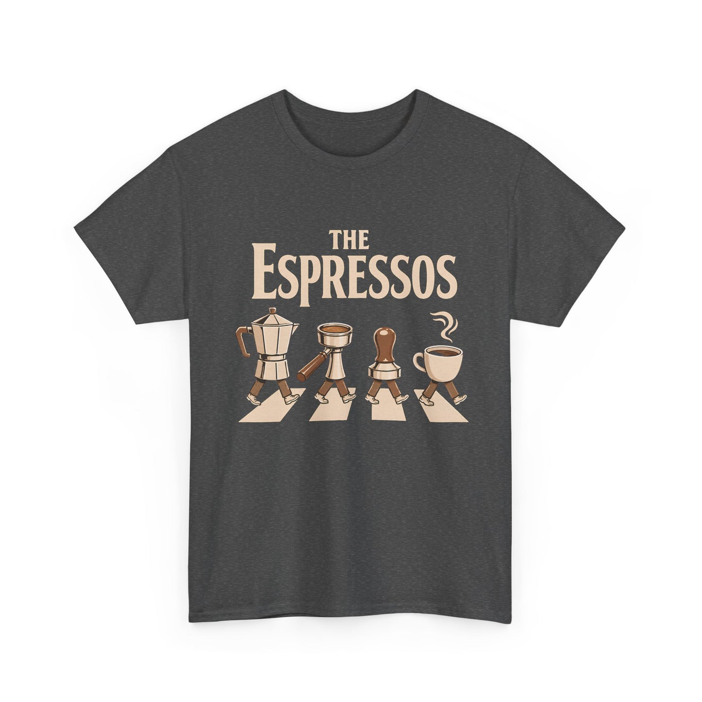 Espressos Band T-Shirt — Coffee Brewing Chessboard Graphic Tee