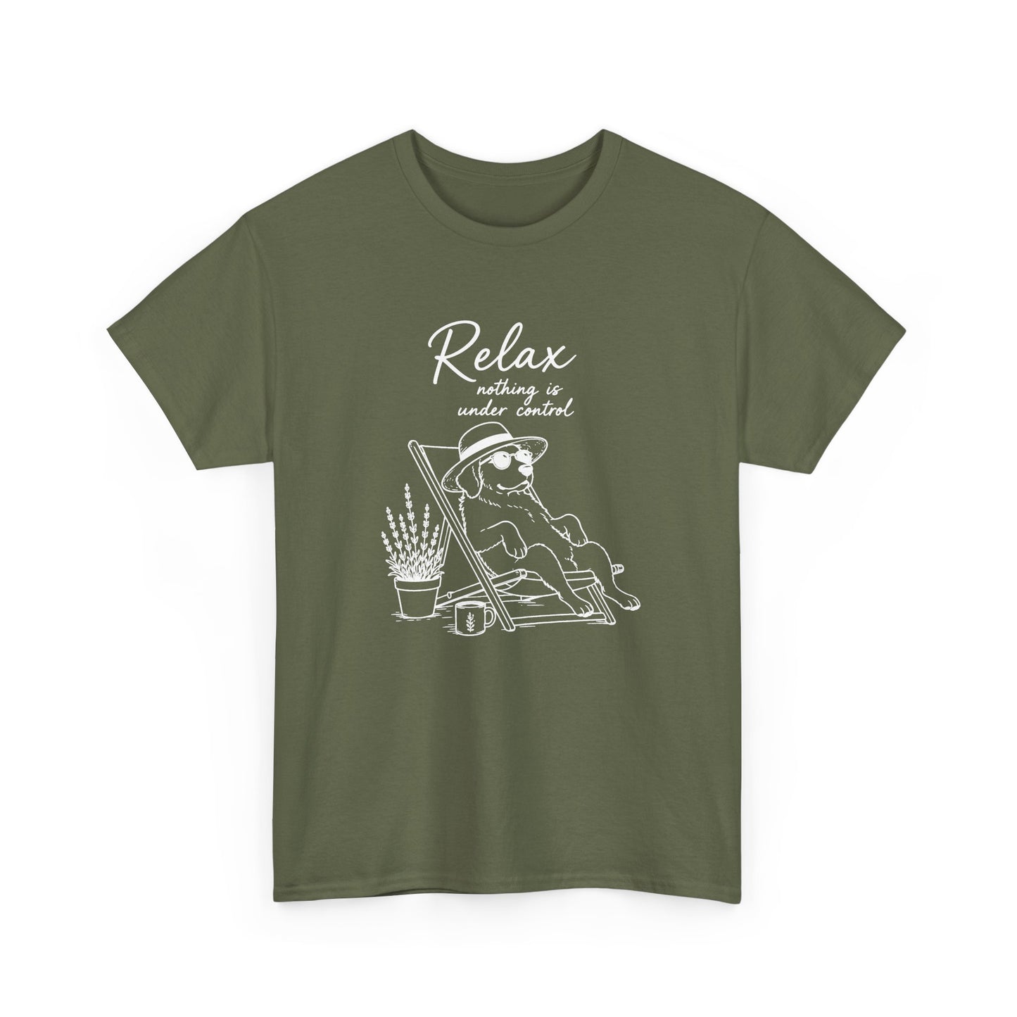 Relax and Unwind Tee — Beach Lounge Graphic T-Shirt