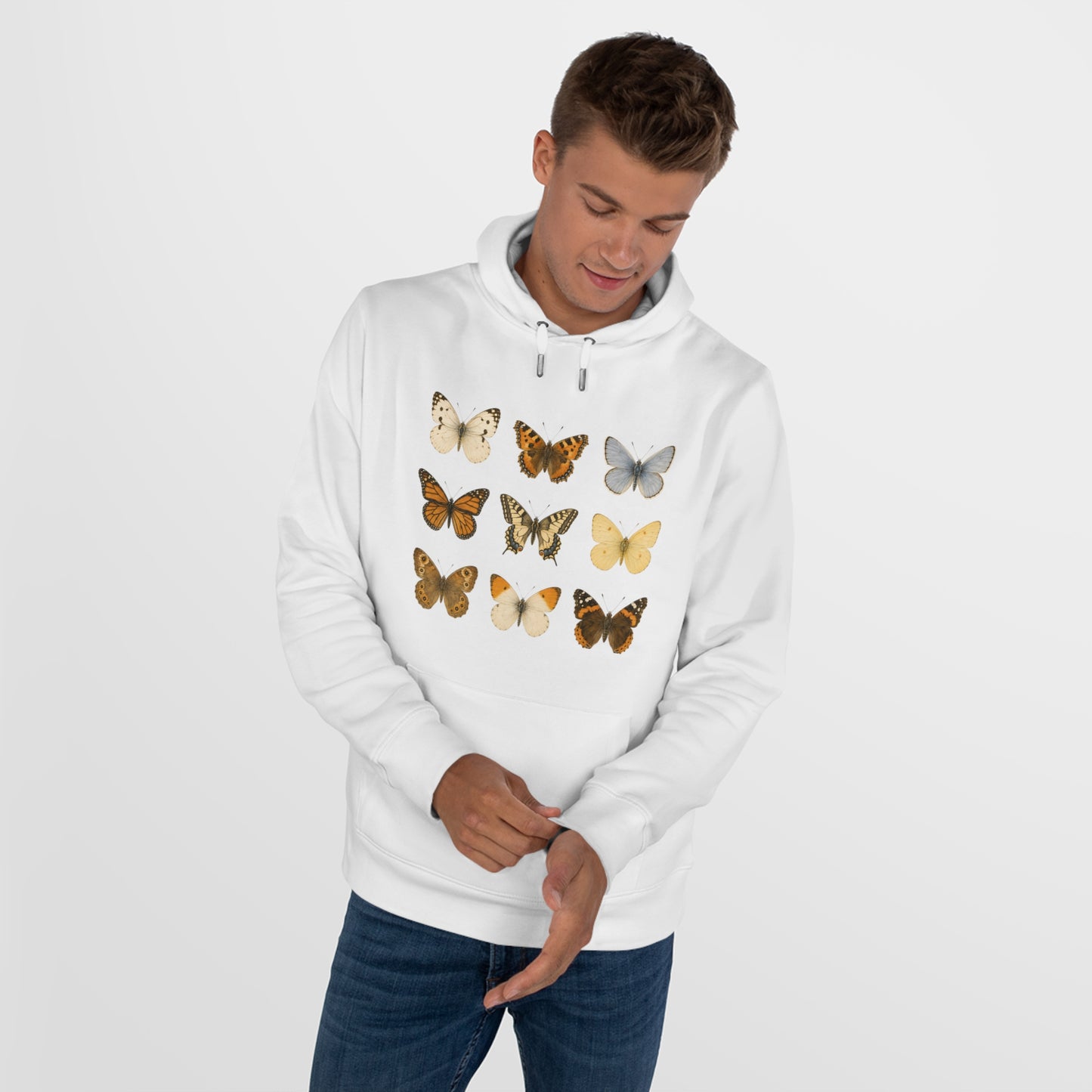 Butterfly Garden Unisex Hoodie