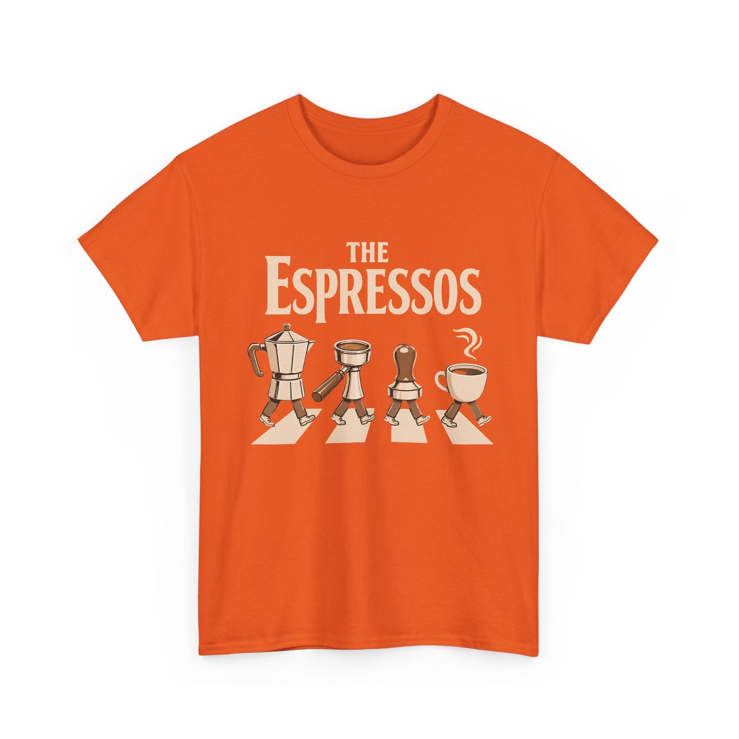Espressos Band T-Shirt — Coffee Brewing Chessboard Graphic Tee