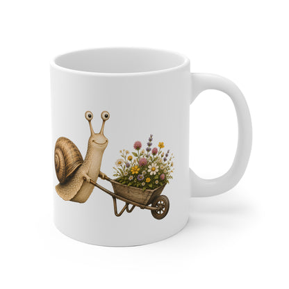 Slow Blooms Ceramic Mug