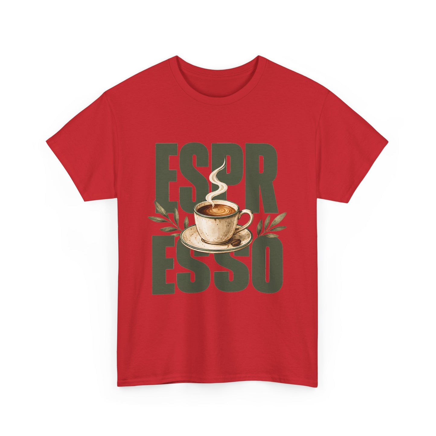 Espresso Coffee Tee — Retro Cup Graphic Coffee Lover T-Shirt