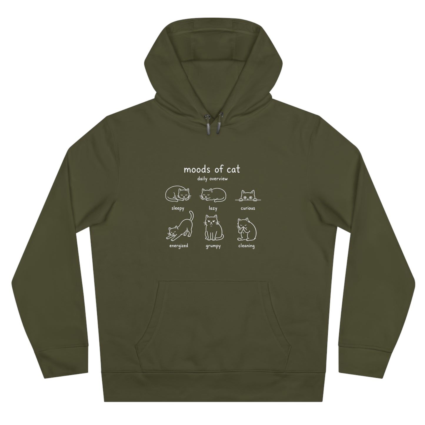 Cat Moods Unisex Hoodie