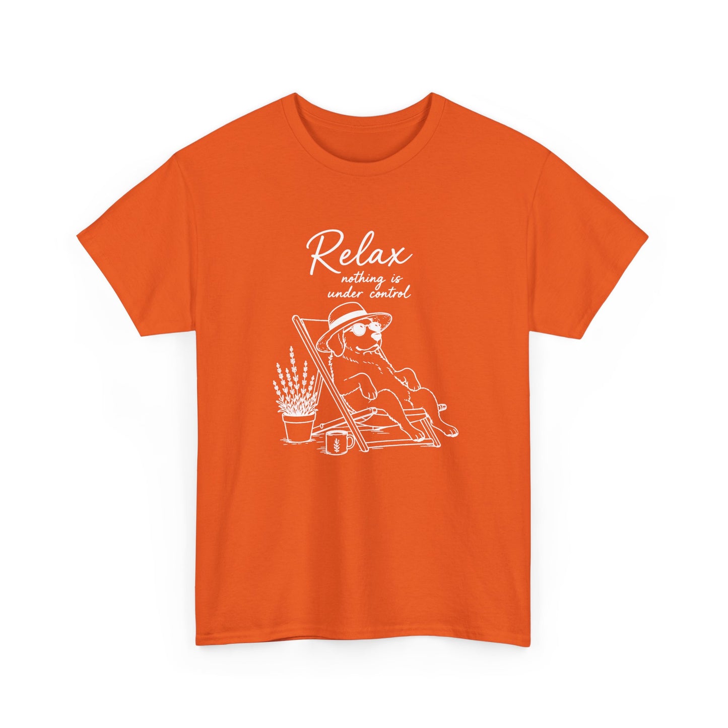 Relax and Unwind Tee — Beach Lounge Graphic T-Shirt