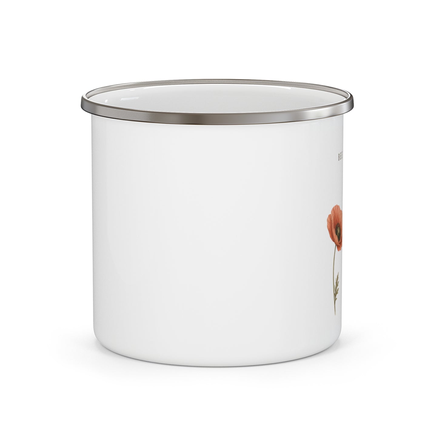 Wild Bloom Enamel Camping Mug