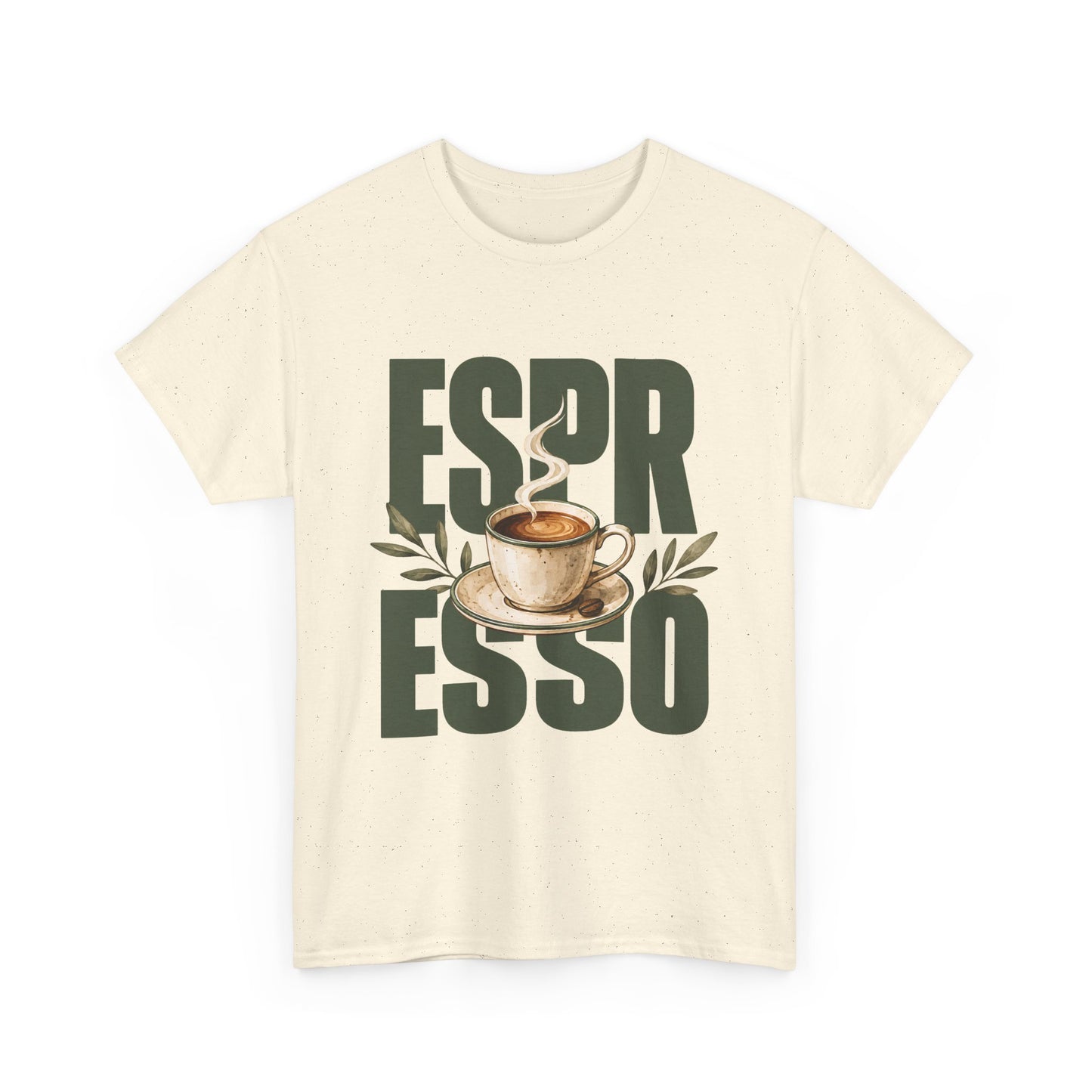 Espresso Coffee Tee — Retro Cup Graphic Coffee Lover T-Shirt