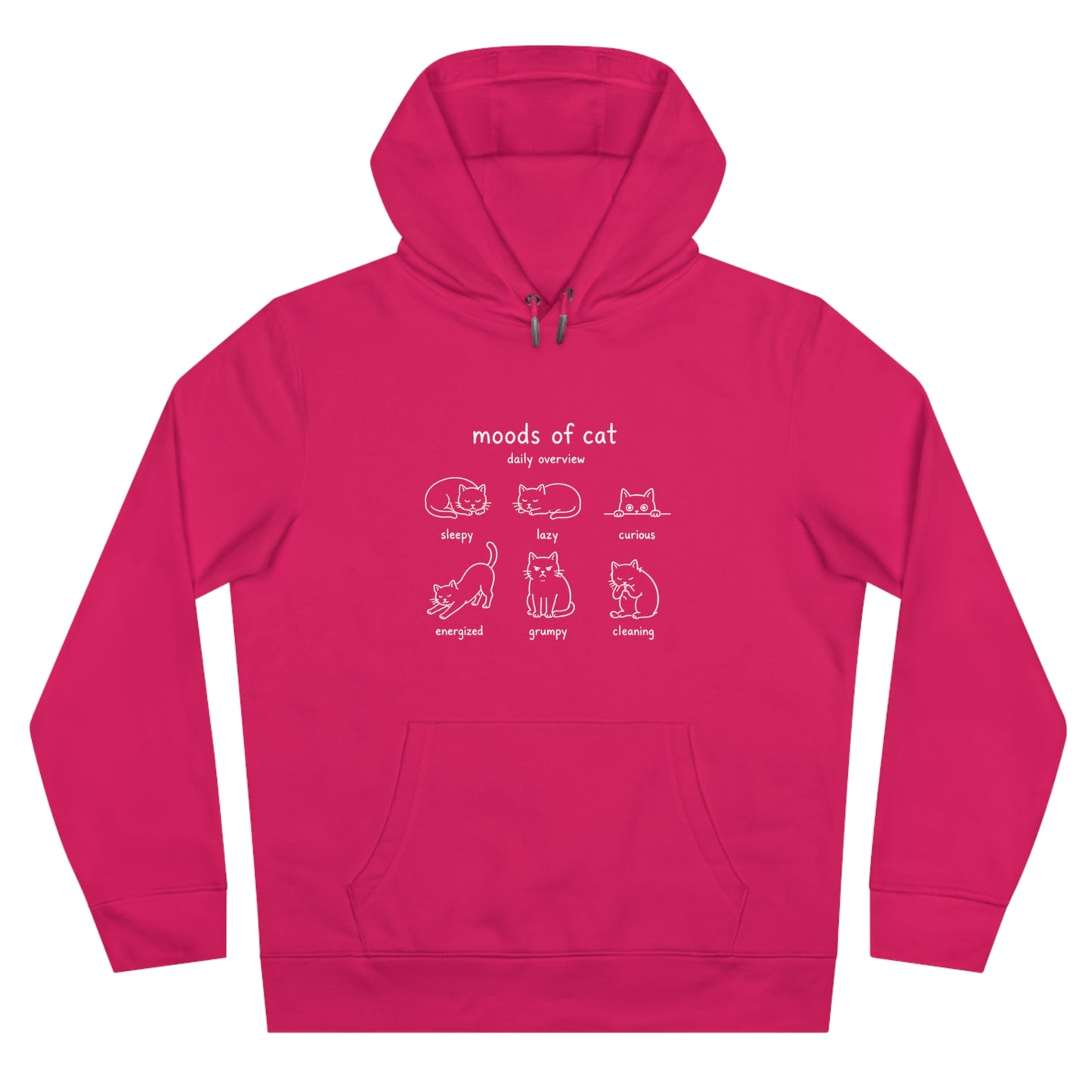 Cat Moods Unisex Hoodie
