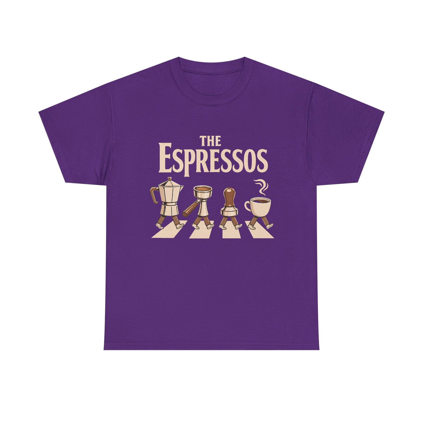 Espressos Band T-Shirt — Coffee Brewing Chessboard Graphic Tee