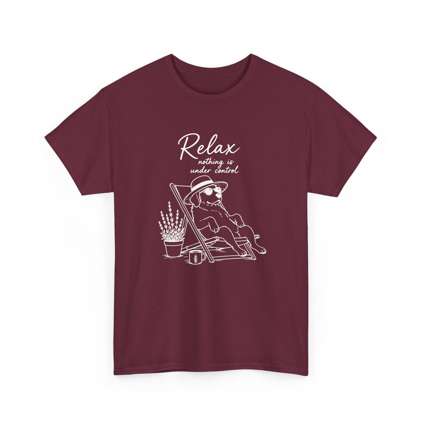 Relax and Unwind Tee — Beach Lounge Graphic T-Shirt
