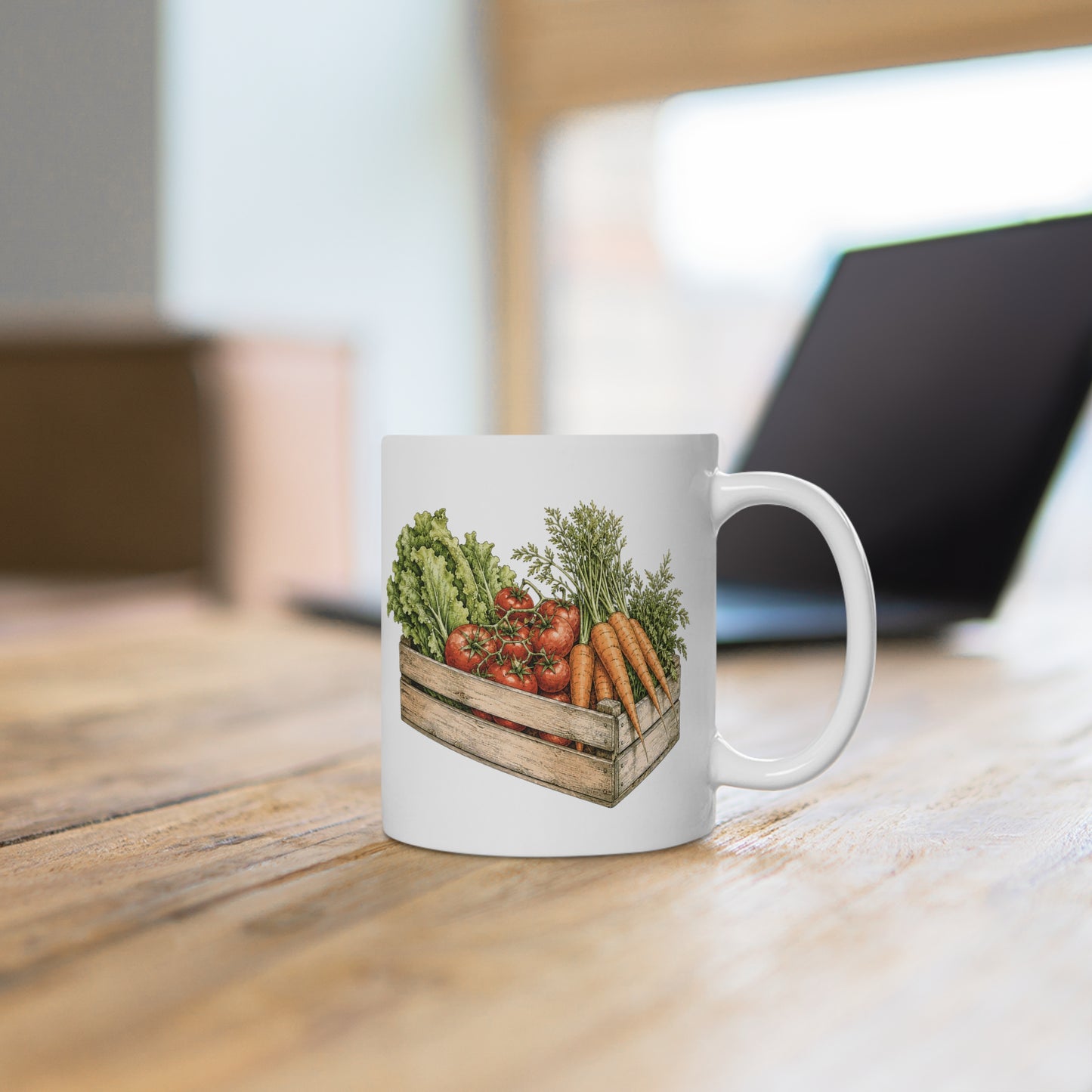 Harvest Crate Ceramic Mug