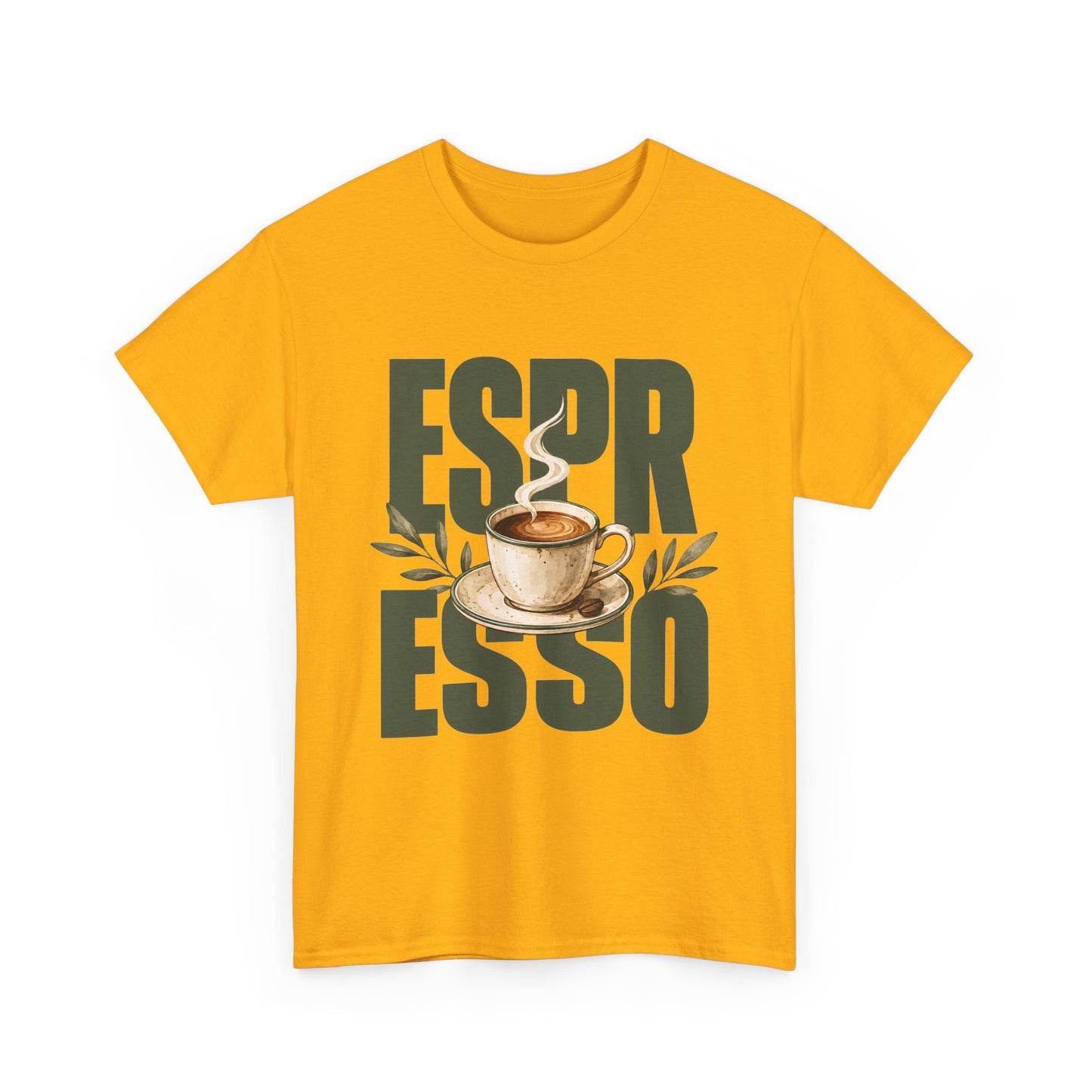 Espresso Coffee Tee — Retro Cup Graphic Coffee Lover T-Shirt