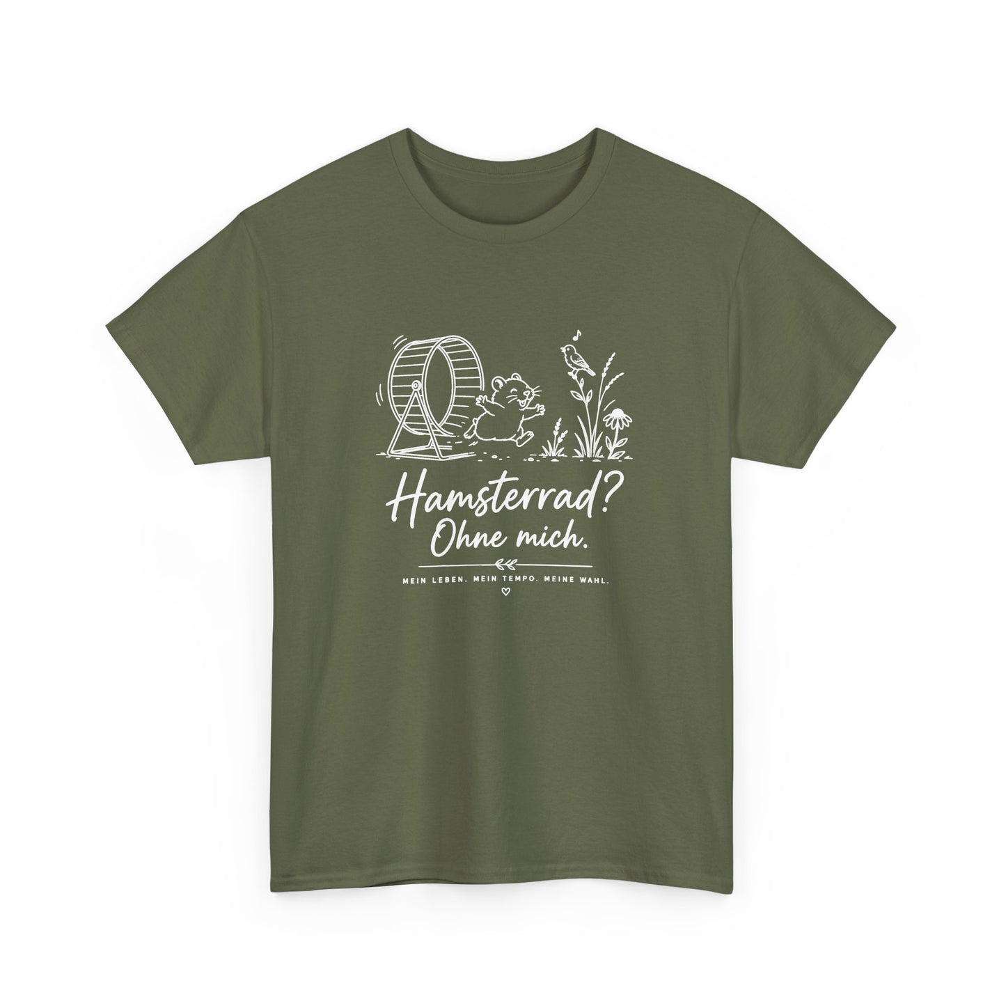 Hamster? Ohne Mich T-Shirt — German Humorous Pet Tee
