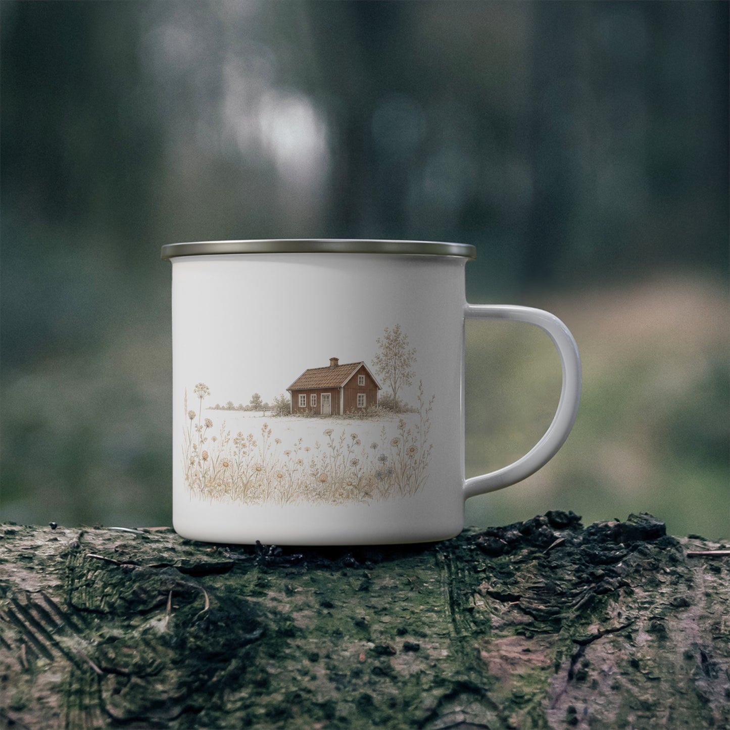 Meadow Shore Enamel Camping Mug