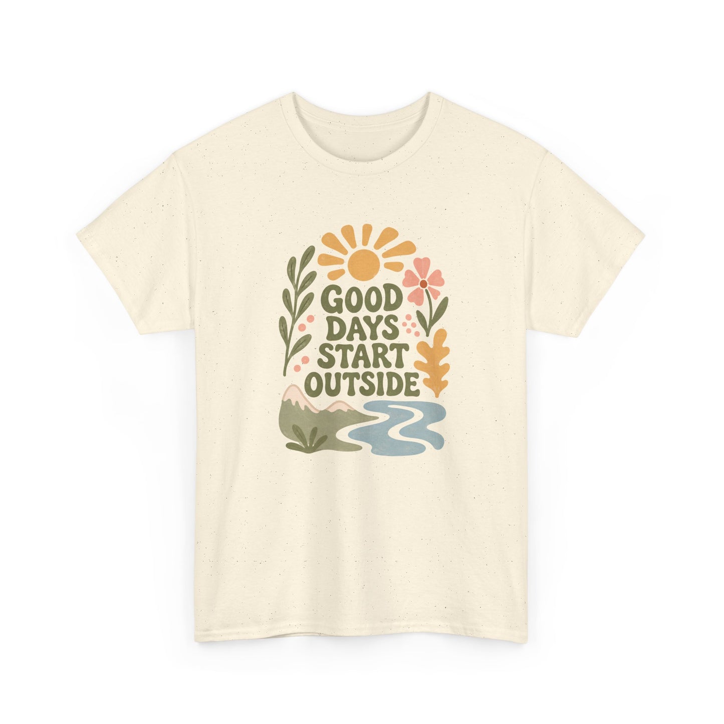 Good Days Start Outside T-Shirt — Nature Graphic Tee