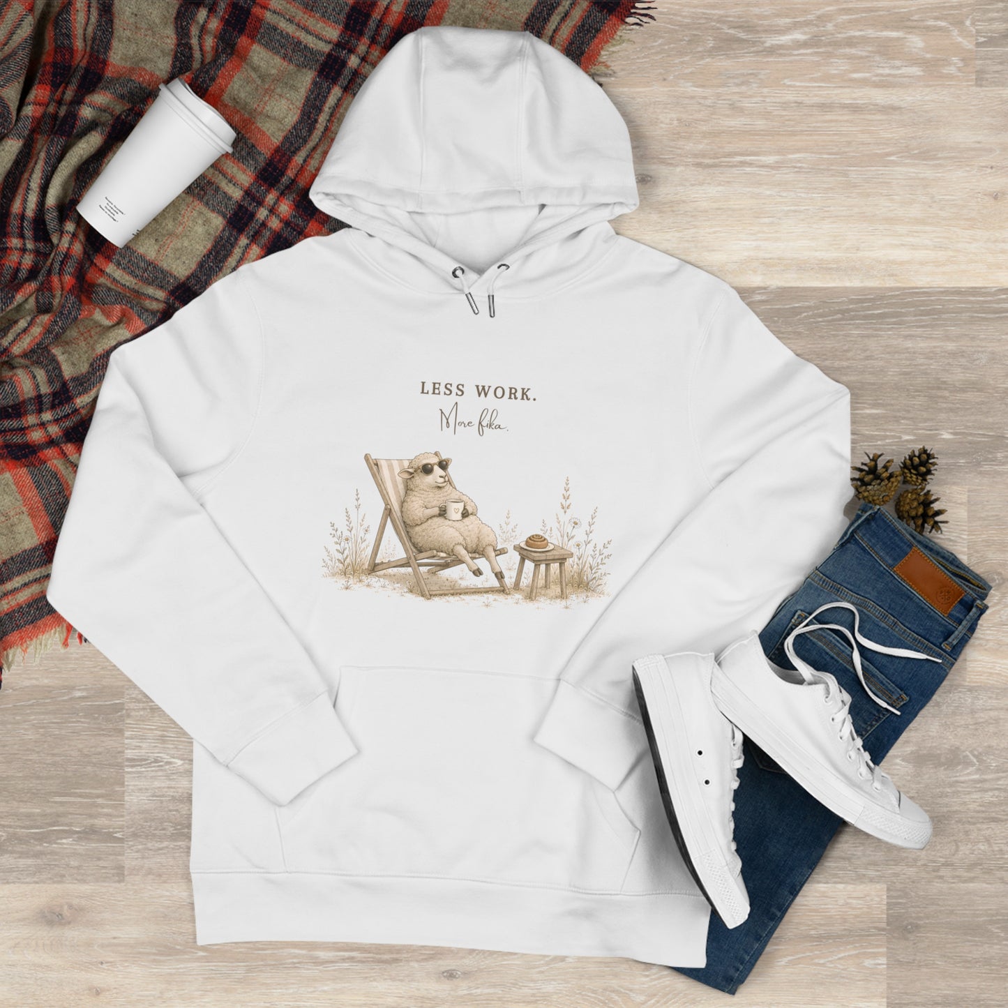 Less Work Unisex Hoodie