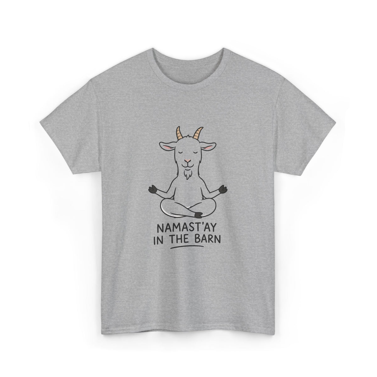 Goat Namaste – Unisex Ziegen-T-Shirt