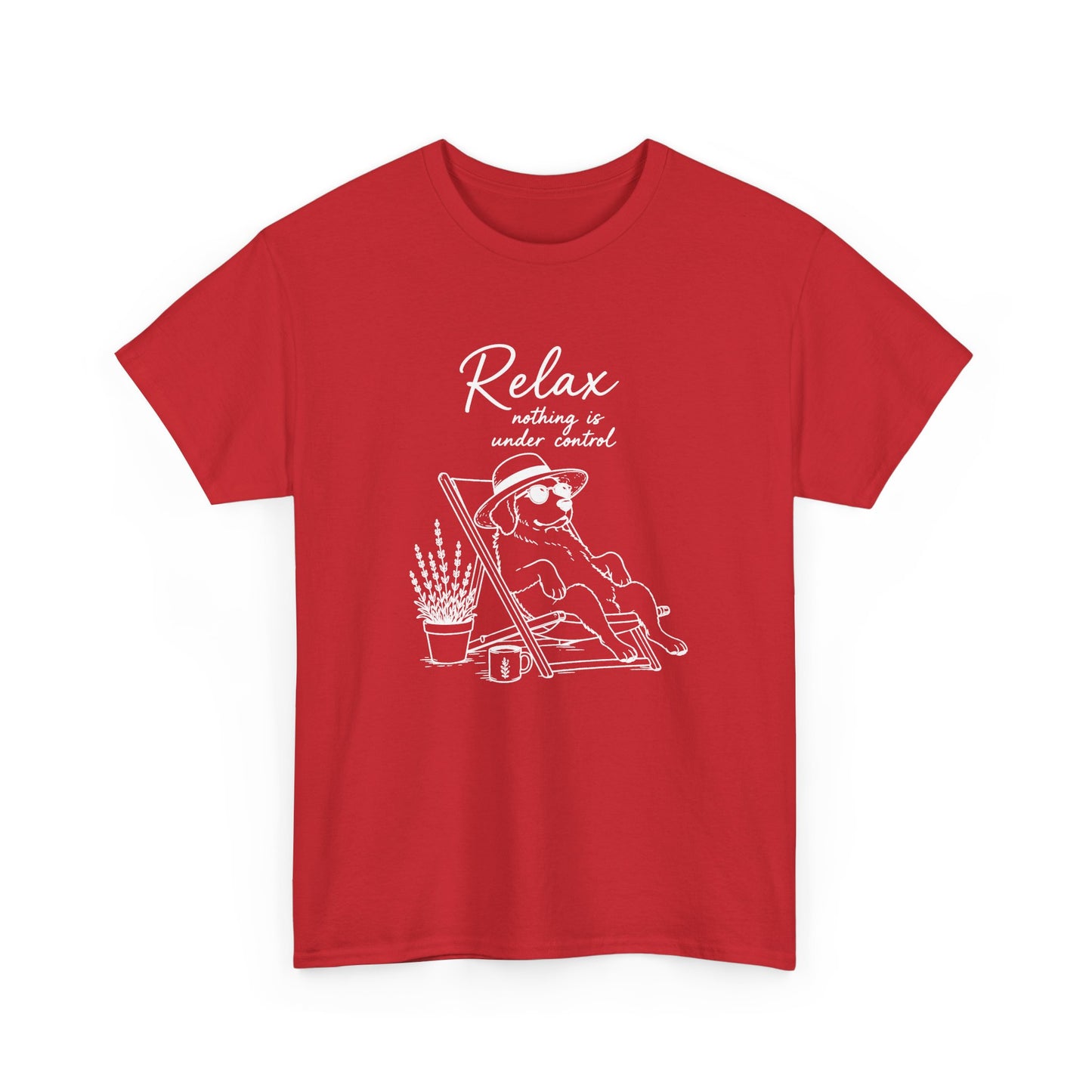 Relax and Unwind Tee — Beach Lounge Graphic T-Shirt
