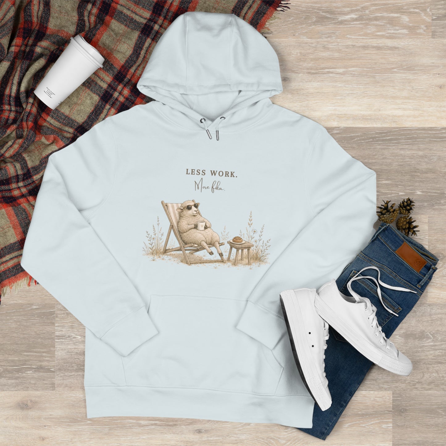 Less Work Unisex Hoodie