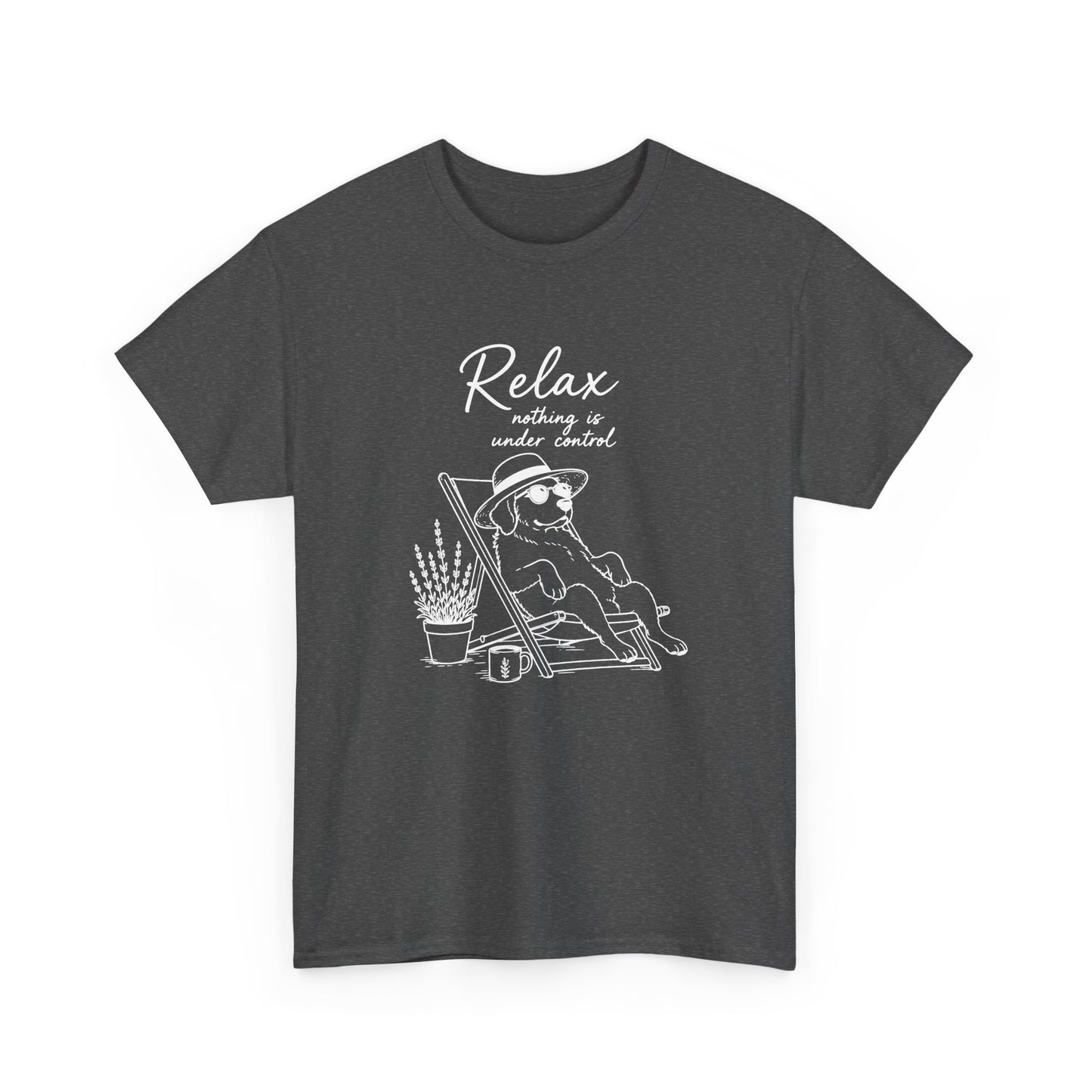 Relax and Unwind Tee — Beach Lounge Graphic T-Shirt