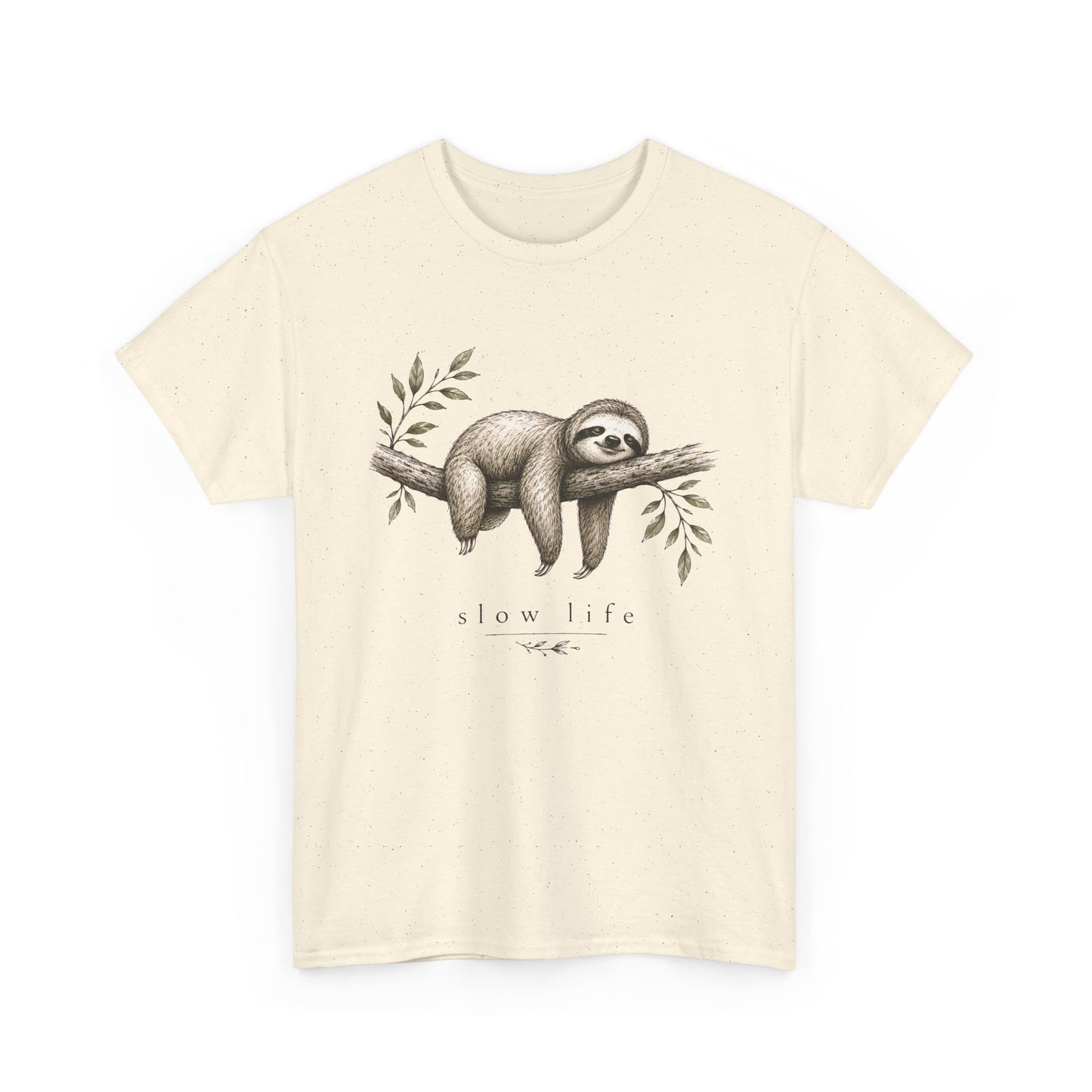 Sloth 'Slow Life' Graphic Tee