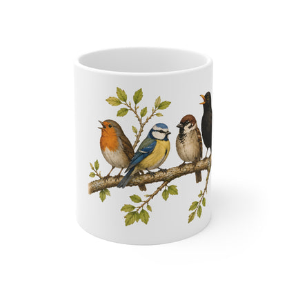 Bird Branch Ceramic Mug