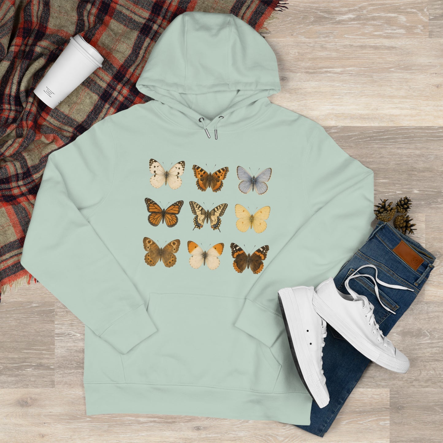 Butterfly Garden Unisex Hoodie