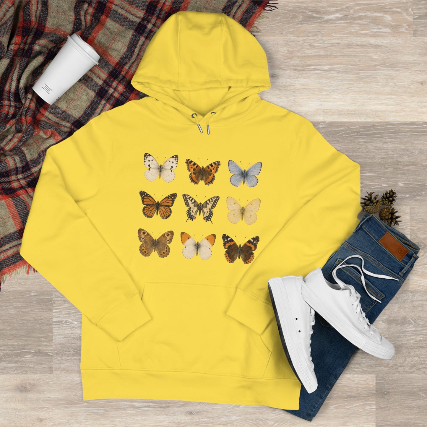 Butterfly Garden Unisex Hoodie