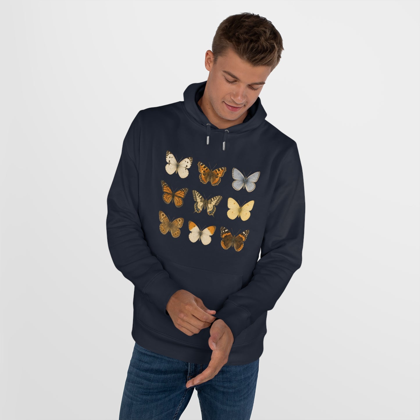 Butterfly Garden Unisex Hoodie