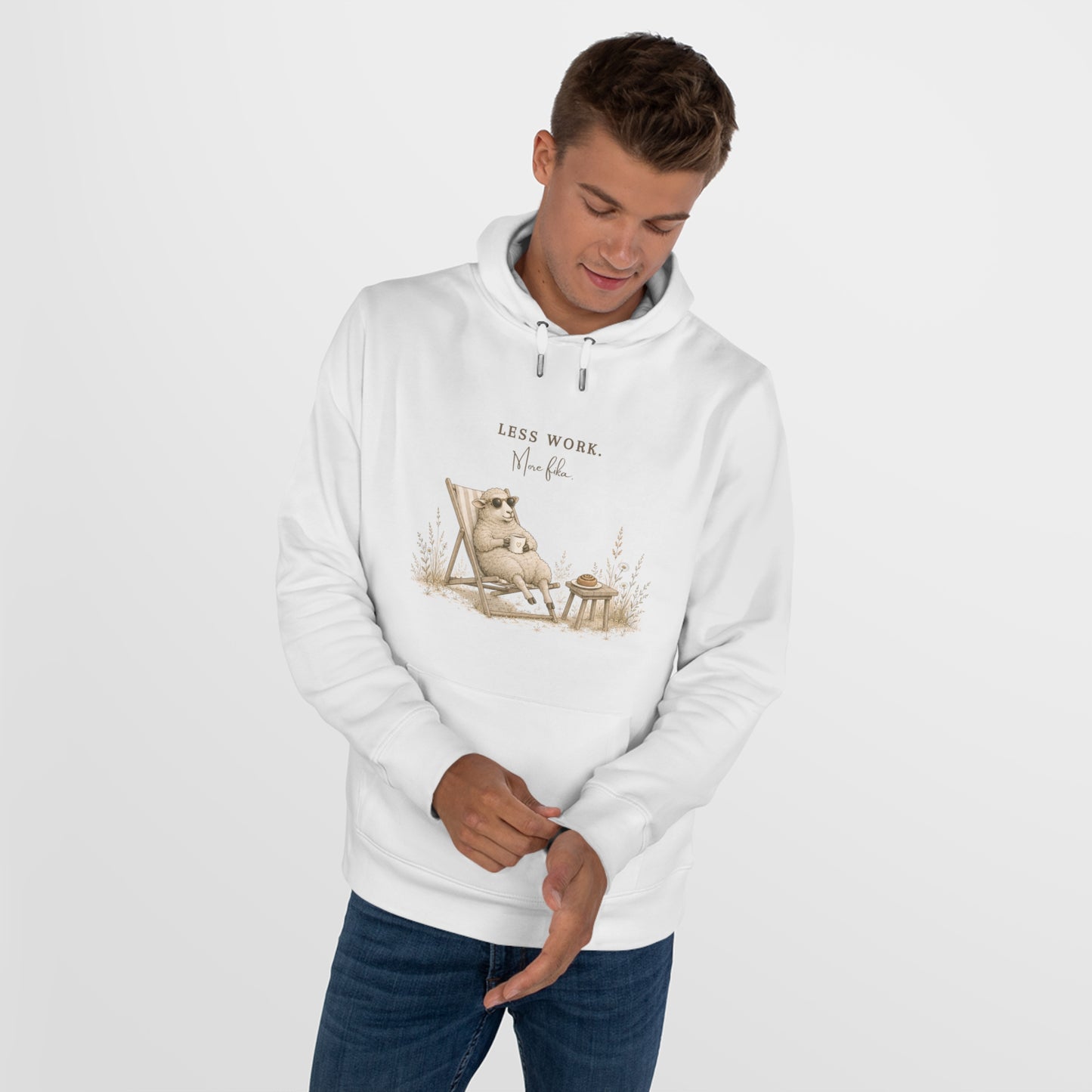 Less Work Unisex Hoodie