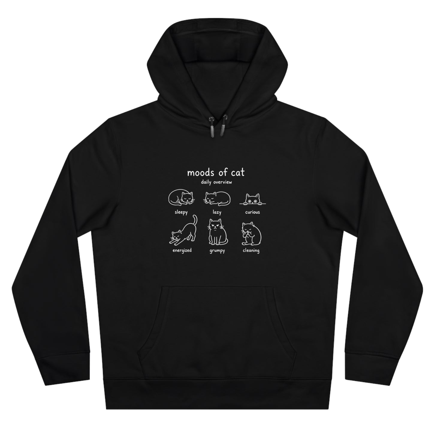 Cat Moods Unisex Hoodie