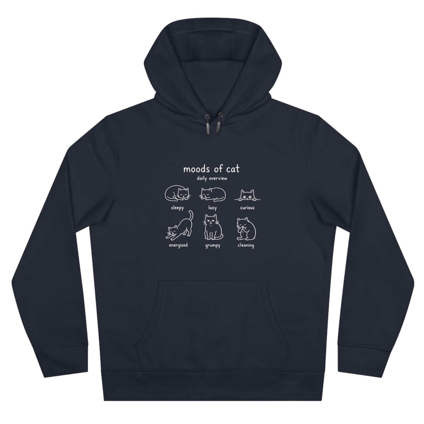 Cat Moods Unisex Hoodie