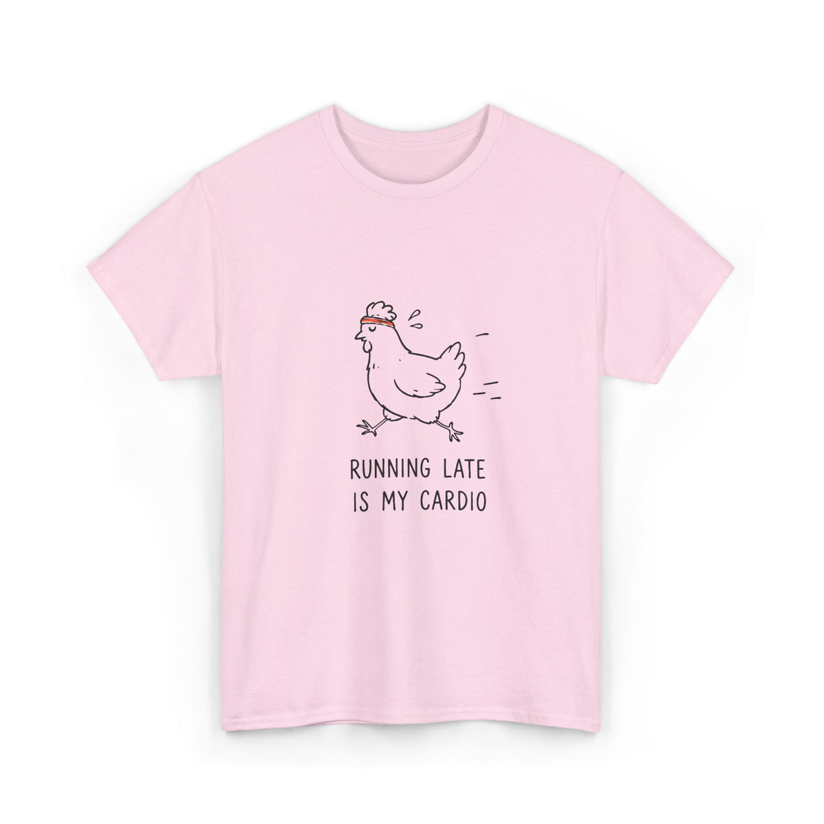 Cardio Chicken – Unisex Hühner-T-Shirt
